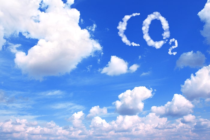CO2 clouds