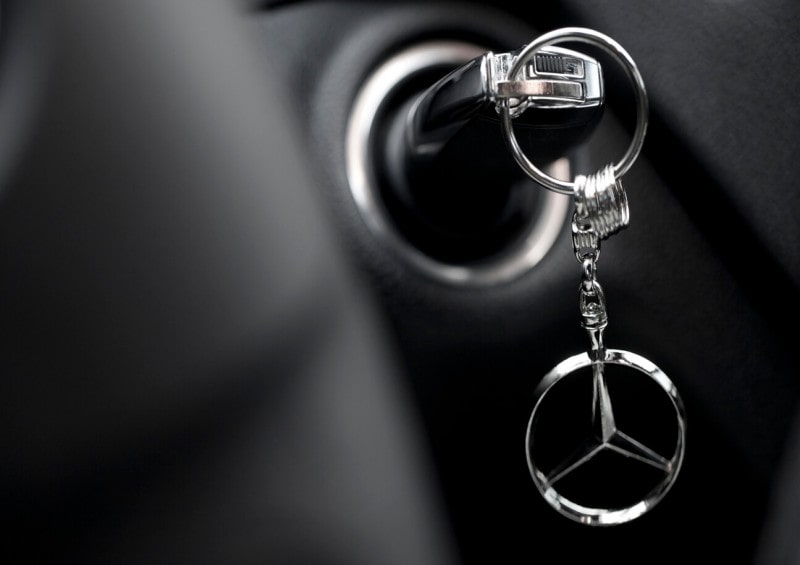 Mercedes keyring