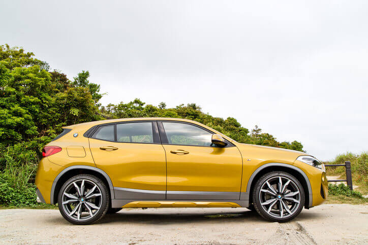 BMW X2 side view