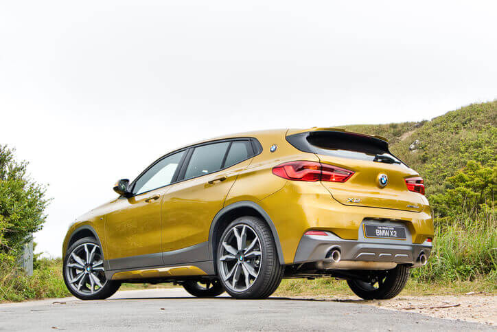 BMW X2 back