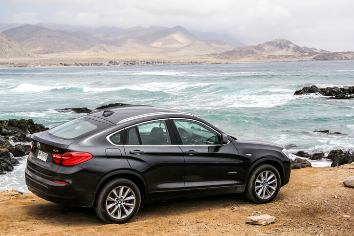 BMW X4 side view