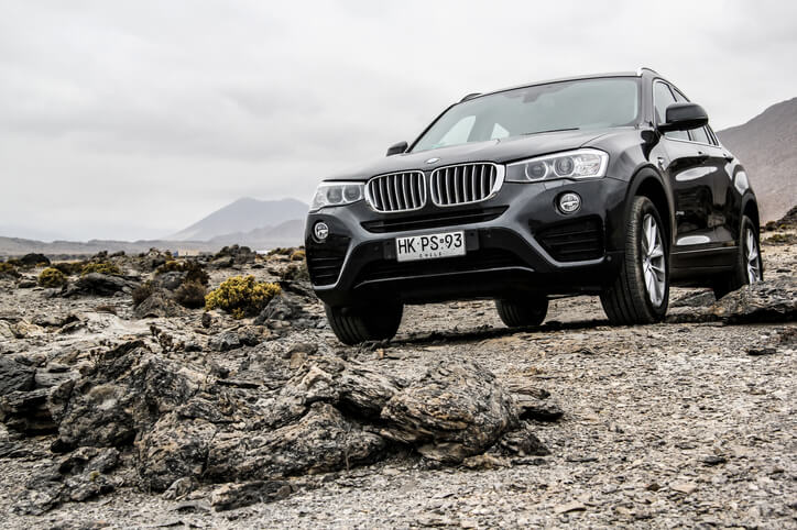 BMW X4 front view