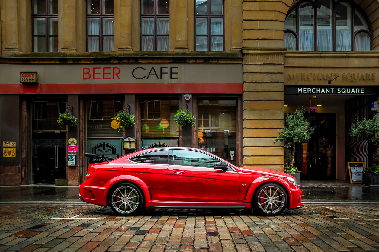 Mercedes C63 coupe