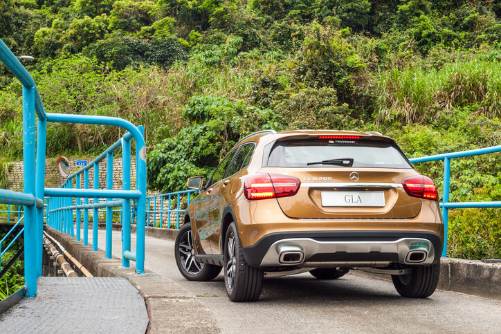 Mercedes-Benz GLA back