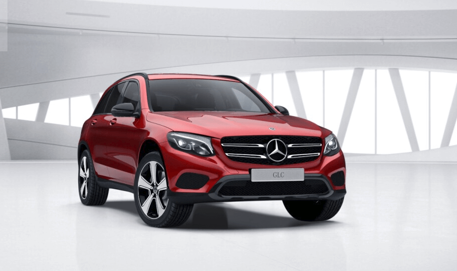 Mercedes GLC red