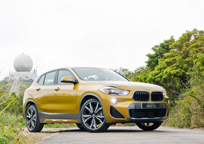 BMW X2 whole car view